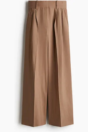 H&M Weite Hose aus Leinenmix