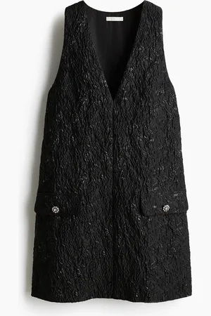 H&M Minikleid aus Jacquardstoff