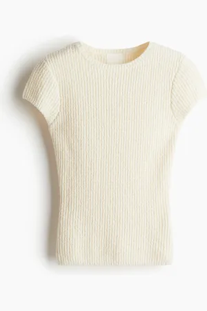 H&M Geripptes Shirt