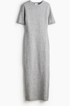 H&M Langes Strickkleid