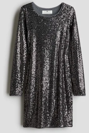 H&M Paillettenkleid