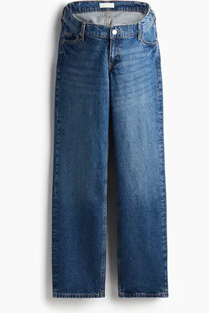 H&M MAMA Before & After Straight Low Jeans