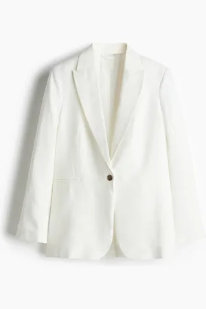 H&M Blazer aus Leinenmix