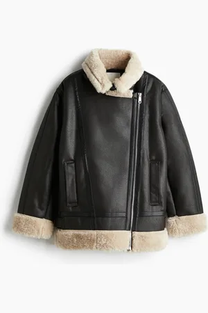 H&M Fliegerjacke in Oversize-Passform