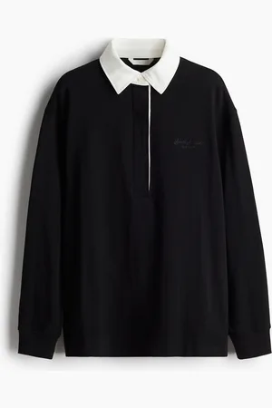 H&M Poloshirt mit Stickerei