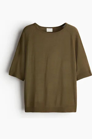 H&M Gestricktes T-Shirt