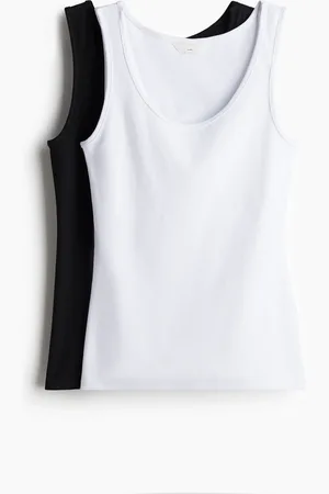 H&M MAMA 2er-Pack Tanktops mit Stillfunktion