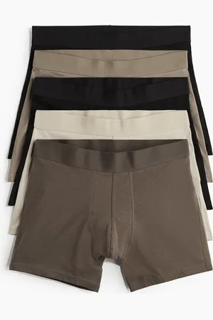H&M 5er-Pack Halblange Trunks mit Lycra®