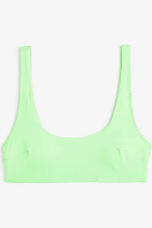H&M Wattiertes Bikinitop