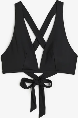 H&M Wattiertes Bikinitop