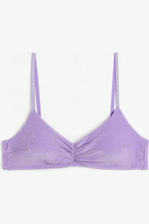 H&M Wattiertes Bikinitop