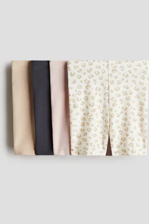 H&M 4er-Pack Radlershorts aus Baumwolle
