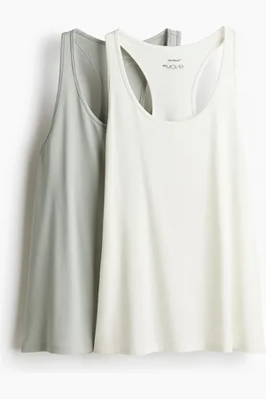 H&M 2er-Pack Sport-Tanktops mit DryMove™