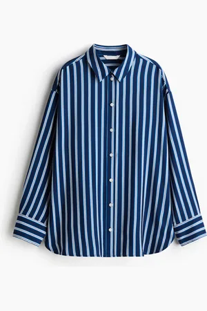 H&M Oversized Twillbluse