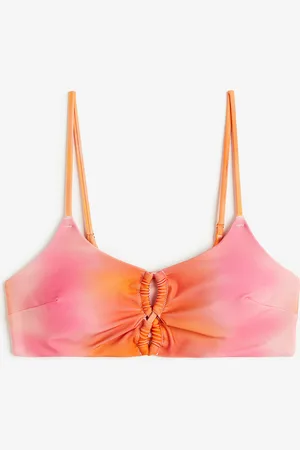 H&M Wattiertes Bikinitop