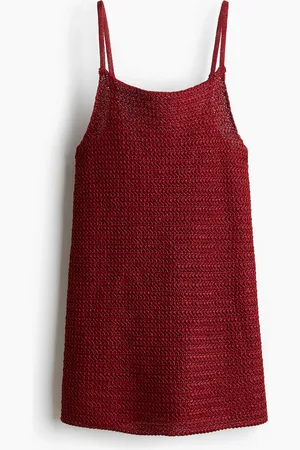 H&M Strandkleid aus strukturiertem Strick