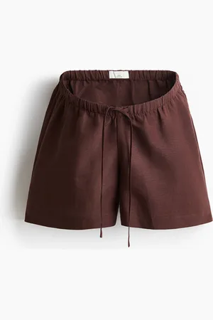 H&M MAMA Before & After Shorts aus Leinenmix