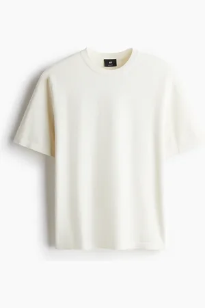 H&M Gestricktes T-Shirt in Regular Fit