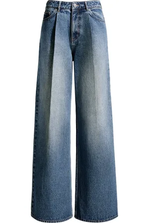 H&M Baggyjeans mit Bundfalten