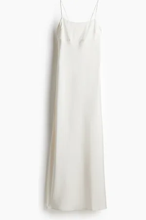 H&M Maxikleid mit Bindedetail