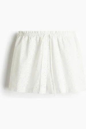 H&M Shorts mit Broderie Anglaise