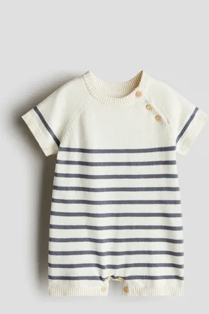 H&M Strampler aus Feinstrick