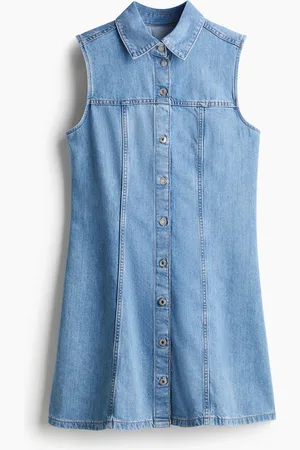 H&M Ärmelloses Denimkleid