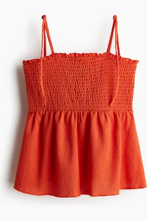 H&M Gesmoktes Trägertop