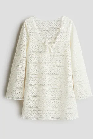 H&M Strandkleid im Häkellook