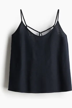 H&M Trägertop aus Leinenmix