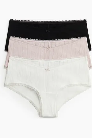 H&M MAMA 3er-Pack Baumwollhipster