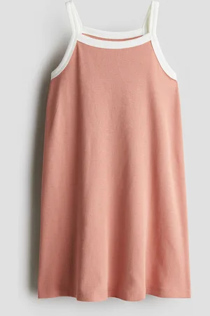 H&M Trägerkleid aus Baumwolle
