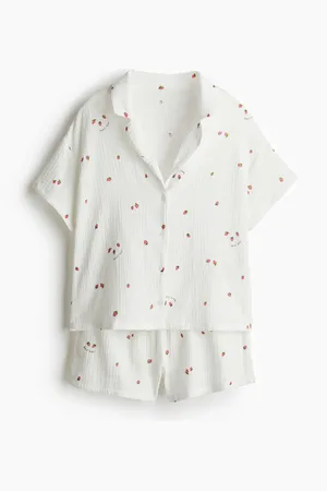 H&M Cotton muslin pyjamas