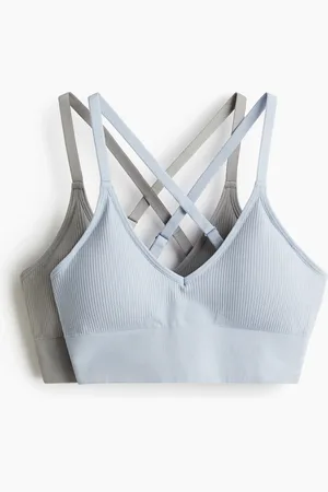 H&M 2er-Pack Sport-BHs aus DryMove™ Medium Support
