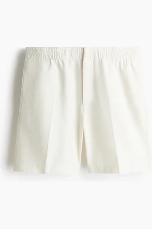 H&M Shorts aus Leinenmix in Regular Fit