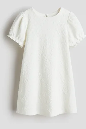 H&M Kleid aus Jacquardjersey