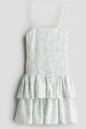 H&M Gesmoktes Trägerkleid