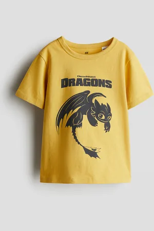 H&M Baumwoll-T-Shirt mit Print