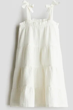 H&M Kleid aus Baumwollmusselin