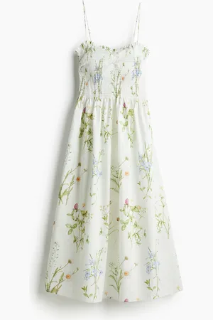 H&M Gesmoktes Kleid