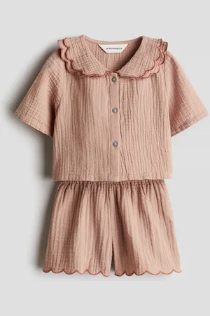 H&M Zweiteiler aus Baumwollmusselin