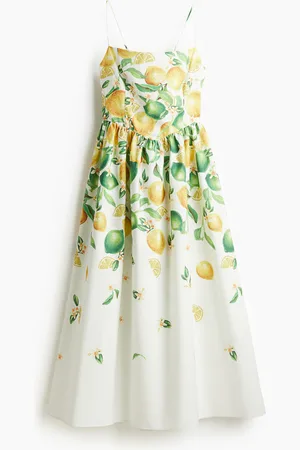 H&M Bedrucktes Baumwollkleid