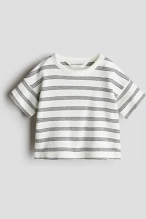 H&M T-Shirt aus Baumwollfrottee