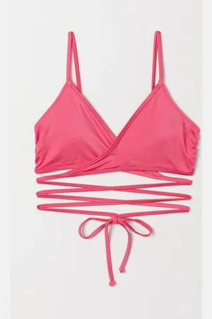 H&M Bikinitop im Wickelschnitt