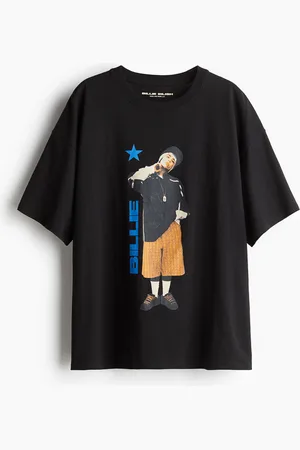 H&M Oversized T-Shirt mit Print