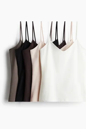 H&M 5er-Pack Trägertops
