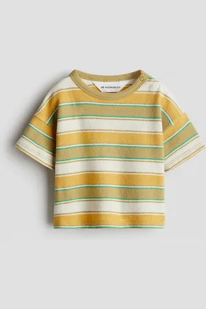 H&M T-Shirt aus Baumwollfrottee