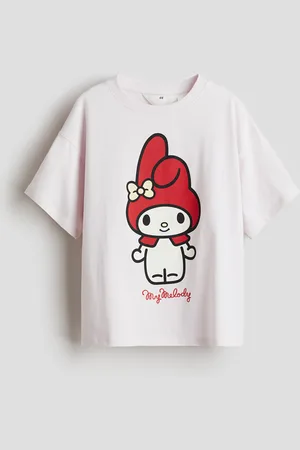 H&M Baumwoll-T-Shirt mit Print