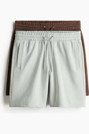 H&M 2er-Pack Sweatshorts in Regular Fit