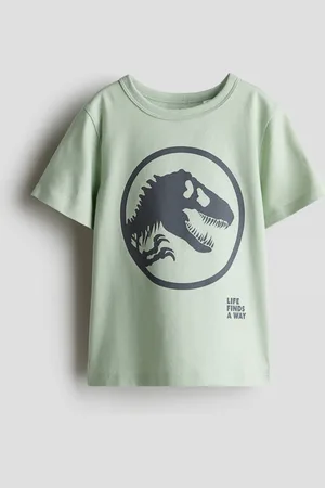 H&M Baumwoll-T-Shirt mit Print